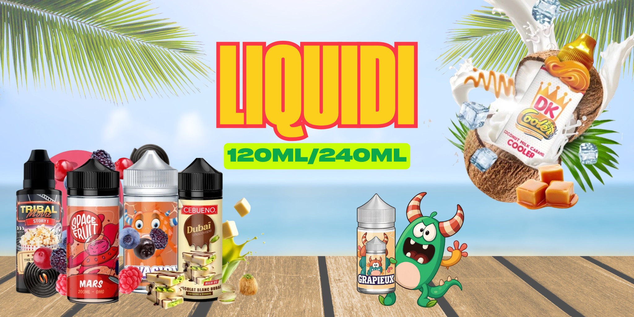 LIQUIDI 120ML-240ML