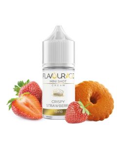 FLAVOURAGE - CRISPY STRAWBERRY - MINI SHOT 10+10
