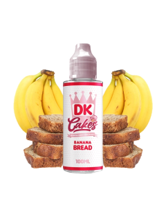 DK CAKES BY DONUT KING - BANANA BREAD 120ML 