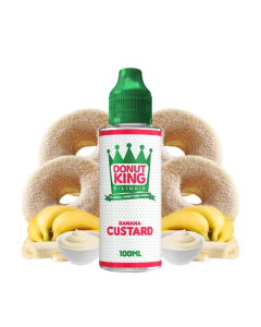 DONUT KING - BANANA CUSTARD 120ML 
