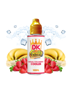 DK COOLER BY DONUT KING - BANANA STRAWBERRY 120ML 