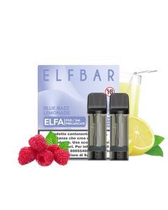 ELF BAR - POD PRECARICATA - 2PZ BLUE RAZZ LEMONADE 20MG NICOTINA 
