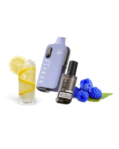 ELF BAR - KIT ELFLIQ EB6000 SHAKING BLUE RAZZ LEMONADE 20MG NICOTINA