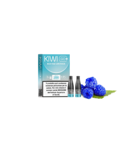 KIWI VAPOR - 2 PEZZI POD PRECARICATA KIWI GO PLUS BLUE RAZZ LEMONADE 0MG NICOTINA 