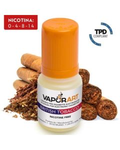 VAPORART - LIQUIDO BRITISH TOBACCO 10ML