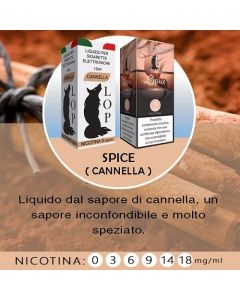 LOP - LIQUIDO 10ML SPICE 18MG NICOTINA