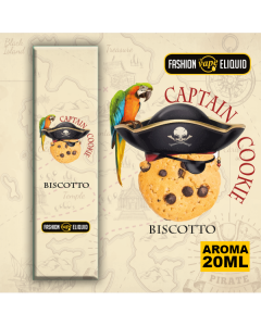 FASHION VAPE - CAPTAIN COOKIE - AROMA SHOT SERIES 20ML