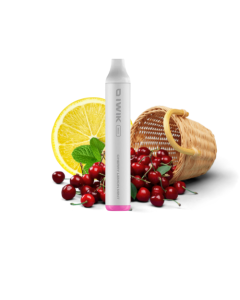 IWIK MAX - USA E GETTA 2500 PUFF 6.5ML - CHERRY LEMON MINT 0MG