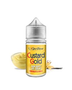 CYBER FLAVOUR - CUSTARD GOLD - MINI SHOT 10+10 