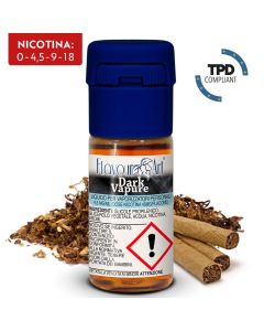 FLAVOURART - LIQUIDO 10ML DARK VAPURE 0MG NICOTINA