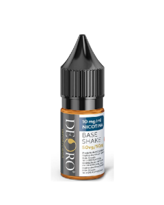 DE ORO - LIQUIDO BASE 10ML 50/50 A 10MG NICOTINA