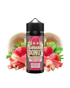 KANGAROO DONUT BY CLOUD THIEVES - STRAWBERRY & RHUBARB DONUT 120ML 