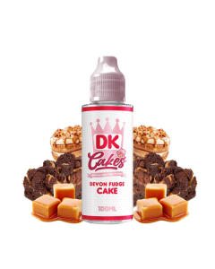 DK CAKES BY DONUT KING - DEVON FUDGE CAKE 120ML 
