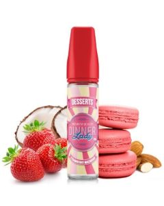 DINNER LADY - STRAWBERRY MACAROON - MINI SHOT 10+10