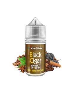 CYBER FLAVOUR - BLACK CIGAR - MINI SHOT 10+10