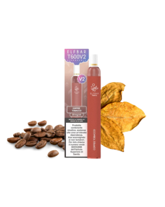 ELF BAR - USA E GETTA T600 V2 - COFFEE TOBACCO 20MG NICOTINA 