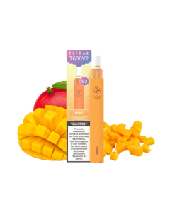 ELF BAR - USA E GETTA T600 V2 - MANGO 20MG NICOTINA 