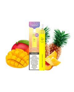 ELF BAR - USA E GETTA T600 V2 - PINEAPPLE PEACH MANGO 20MG NICOTINA 