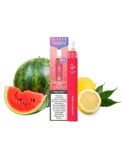 ELF BAR - USA E GETTA T600 V2 - WATERMELON LEMON 20MG NICOTINA 