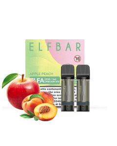 ELF BAR - POD PRECARICATA - 2PZ APPLE PEACH 20MG NICOTINA 