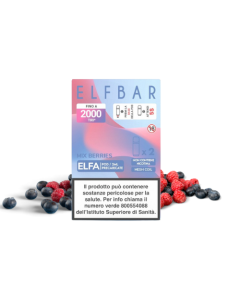 ELF BAR - POD PRECARICATA - 2PZ MIX BERRIES 0MG NICOTINA 