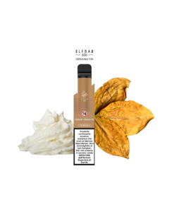ELF BAR - USA E GETTA 600 - CREAM TOBACCO 20MG NICOTINA