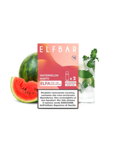ELF BAR - ELFA POD PRECARICATE - 2PZ WATERMELON MOJITO 20MG NICOTINA