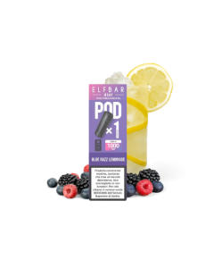 ELF BAR - 1 PZ POD PRECARICATE 4 IN 1 - BLUE RAZZ LEMONADE 20MG NICOTINA
