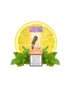 ELF BAR - 1 PZ POD PRECARICATE 4 IN 1 - LEMON MINT 20MG NICOTINA