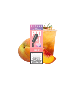 ELF BAR - 1 PZ POD PRECARICATE 4 IN 1 - PEACH ICE 20MG NICOTINA