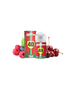 ELIQUID FRANCE - BARIL GARAGE OIL 40 CHERRY RED MINT - SHOT SERIES 10ML IN 60