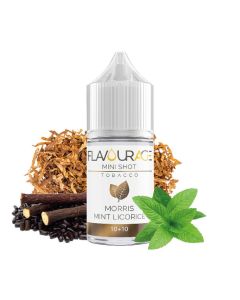 FLAVOURAGE - MORRIS MINT LICORICE - MINI SHOT 10+10