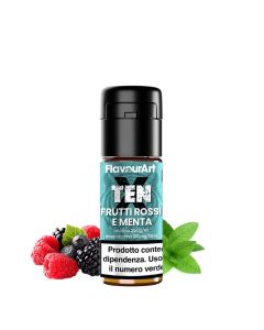 FLAVOURART - TENX FRUTTI ROSSI E MENTA 20MG DI NICOTINA 10ML