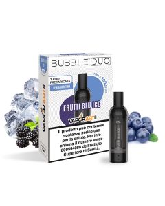 VAPORART - BUBBLE DUO 1PZ POD PRECARICATE FRUTTI BLU ICE