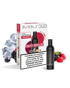 VAPORART - BUBBLE DUO 1PZ POD PRECARICATE FRUTTI ROSSI ICE