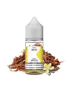 KING LIQUID - SWITCH GOLD TOBACCO - MINI SHOT 10+10