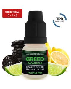 VAPORART - LIQUIDO 10ML GREED 8MG NICOTINA
