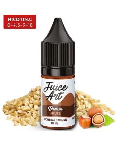 JUICE ART - LIQUIDO 10ML BROWN GROVE NICOTINA 9MG