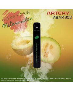 ARTERY - POD 900 USA E GETTA ABAR HONEYDEW WATERMELON (LIGHT GREEN) 20MG