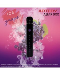 ARTERY - POD 900 USA E GETTA ABAR ICE GRAPE (PURPLE BLAST) 20MG
