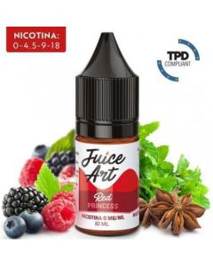 JUICE ART - LIQUIDO 10ML RED PRINCESS NICOTINA 0MG