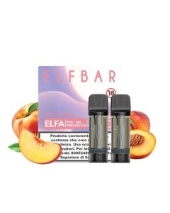 ELF BAR - POD PRECARICATA - 2PZ JUICY PEACH 0MG NICOTINA 