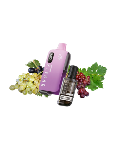 ELF BAR - KIT ELFLIQ EB6000 SHAKING GRAPE 20MG NICOTINA 