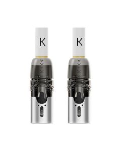 KIWI VAPOR - POD DI RICAMBIO PER KIWI 2 SOFT BLACK DA 0,8OHM - 2 PEZZI