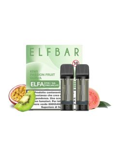 ELF BAR - POD PRECARICATA - 2PZ KIWI PASSION FRUIT GUAVA 20MG NICOTINA 