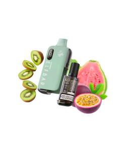 ELF BAR - KIT ELFLIQ EB6000 SHAKING KIWI PASSION FRUIT GUAVA 20MG NICOTINA