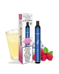 VAPORART - KIT BUBBLE DUO CON POD PRECARICATA LAMPONE LIMONATA ICE