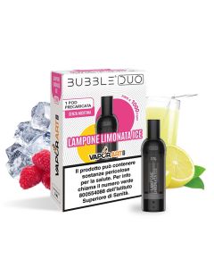 VAPORART - BUBBLE DUO 1PZ POD PRECARICATE LAMPONE LIMONATA ICE 