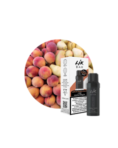 LIKBAR - 1 PZ POD PRECARICATA 1000 TIRI - 10MG DI NICOTINA APPLE PEACH PEAR