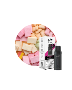 LIKBAR - 1 PZ POD PRECARICATA 1000 TIRI - 10MG DI NICOTINA BUBBLE GUM